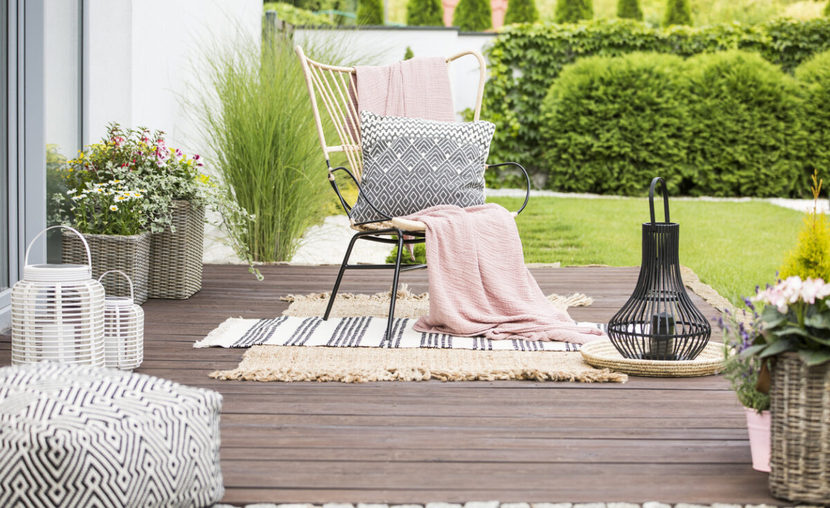 Outdoor rugs and material