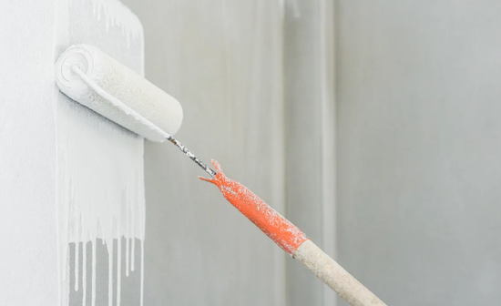 Paint wall white