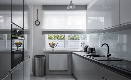 Narrow kitchen
