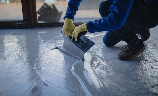 Microcement resin