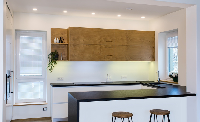 Ushaped kitchen