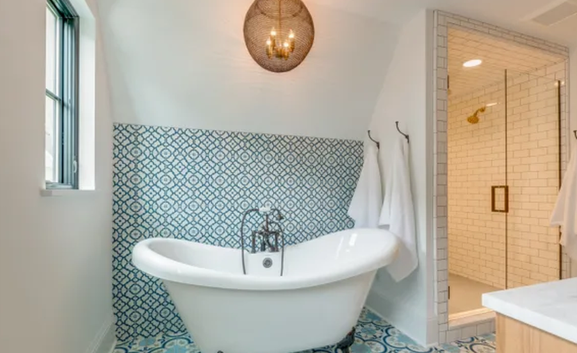 Bathroom tiles