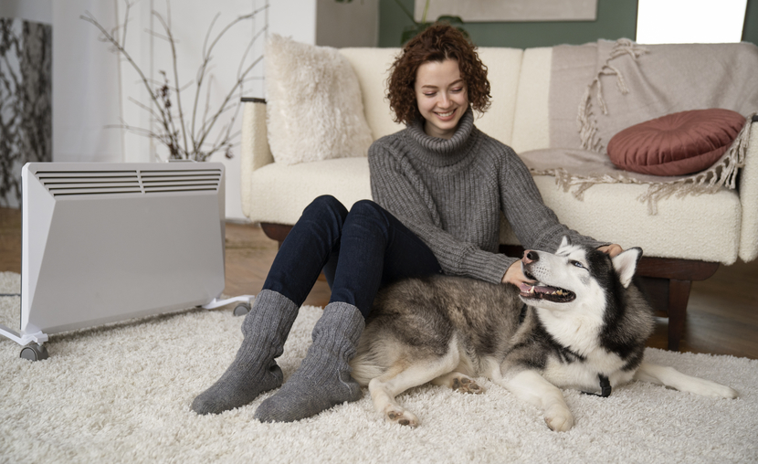 Ginaika thermansi spitiou revma