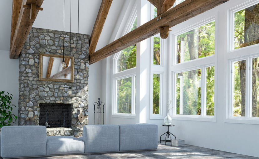 Rustic style home