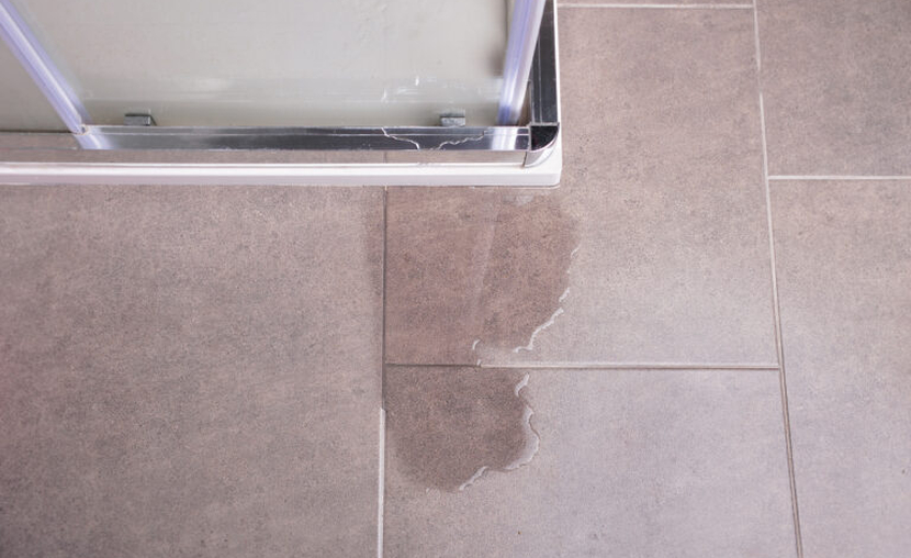 Water shower tray