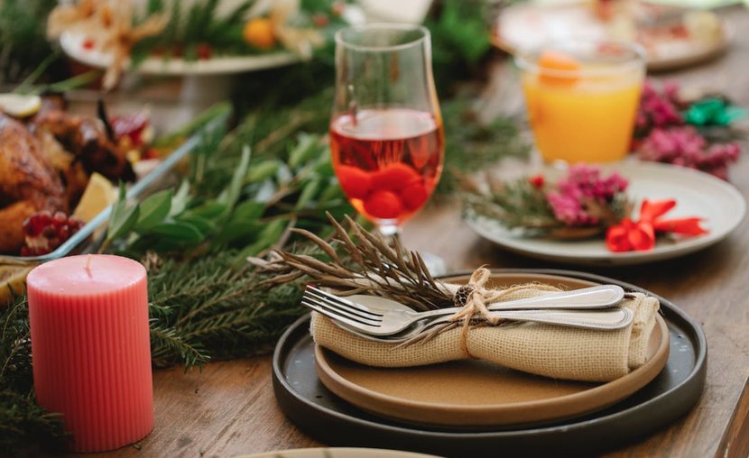 Xmas table