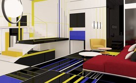 Neoplasticism interior