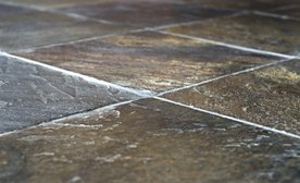 Slate floor