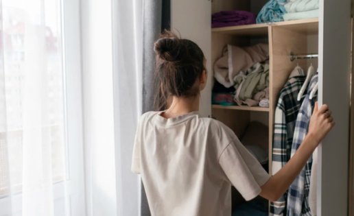 Clean closet