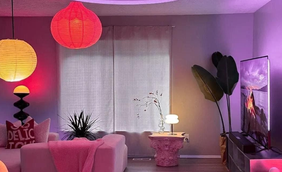 Colored lighting