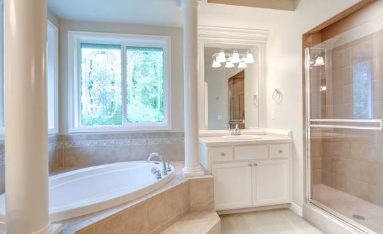 Bathroom window