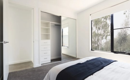 Closet mirror