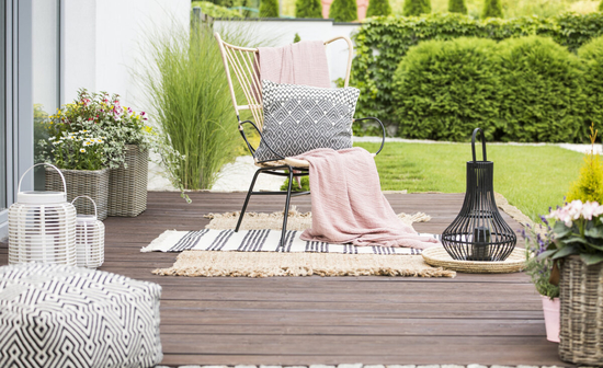 Outdoor rugs and material