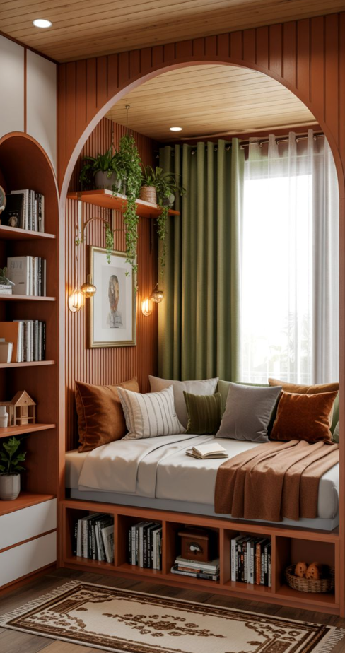 ράφια αποθήκευσης κάτω από το κρεβάτι