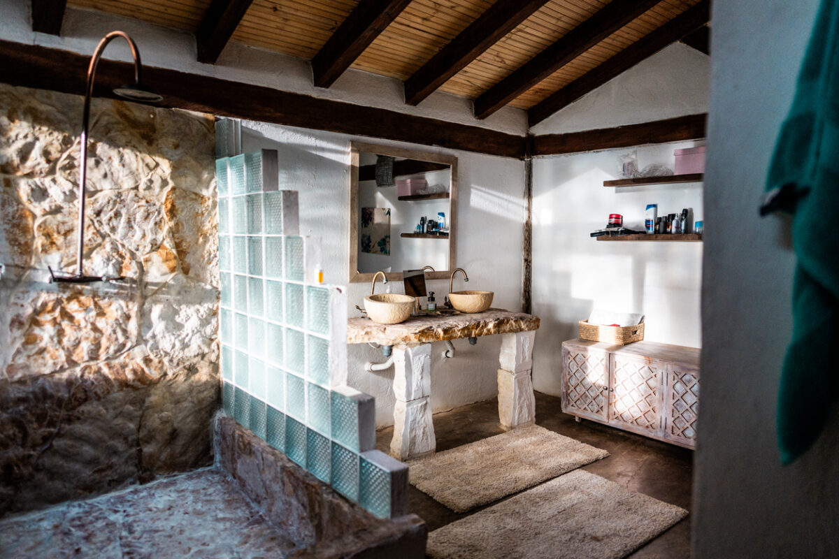 cottagecore μπάνιο