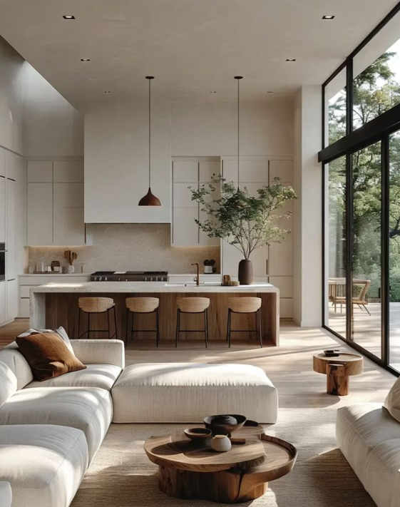σπίτι σε modern minimalism αισθητική