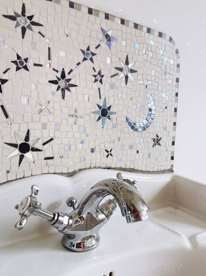 μωσαϊκό σε τοίχο