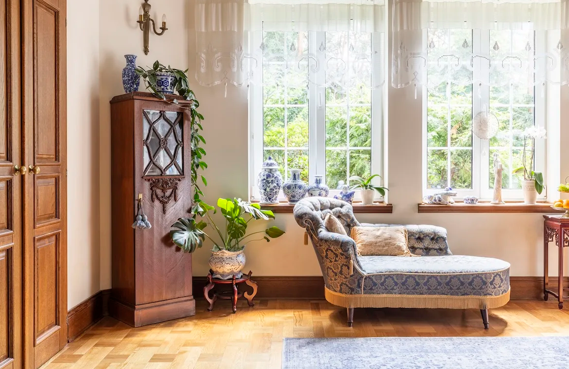 οικιακός χώρος σε tudor style