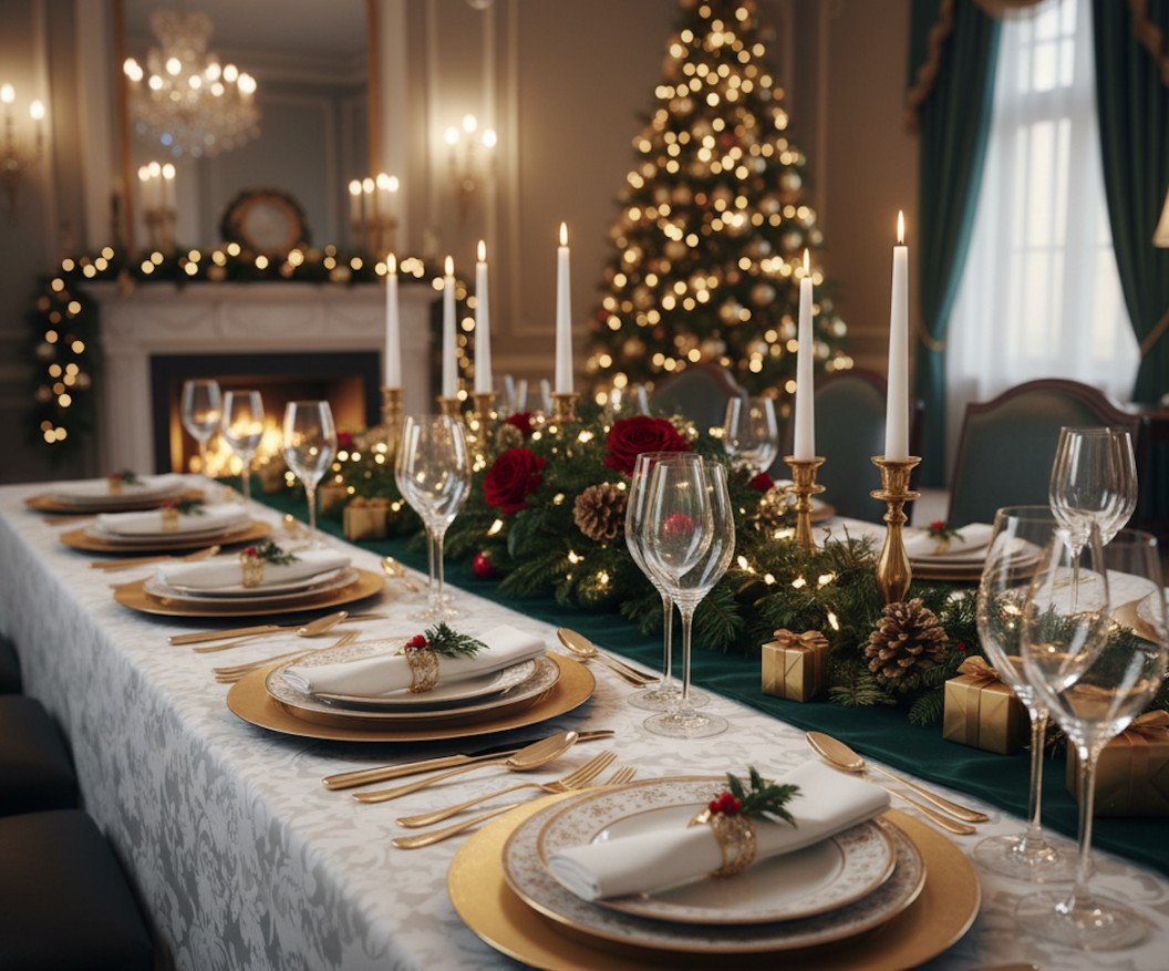 χριστουγεννιάτικο τραπέζι